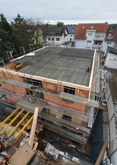 Obergeschoss vom Neubau Einfamilienhaus in Mühlheim am Main (Hessen)