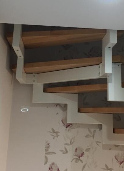Neuerschließung des Spitzbodens durch einen Deckendurchbruch in einem Wohnhaus in Telgte (NRW)